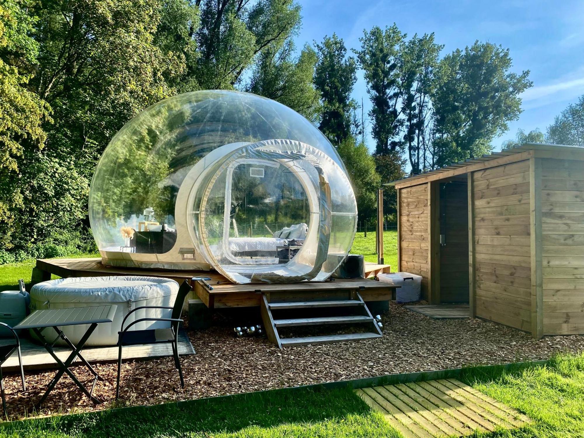 La Bulle Du Bon'Heure Otel Somme-Leuze Dış mekan fotoğraf